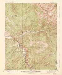 Minturn 1934 topographic map thumbnail