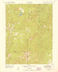 Mount Big Chief 1948 topographic map thumbnail