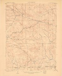 Mt. Olympus 1907 topographic map preview