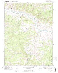 Pagoda 1971 topographic map thumbnail