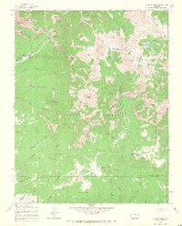 Pagosa Peak 1964 topographic map thumbnail