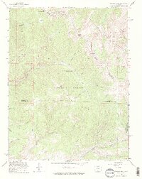 Pahlone Peak 1967 topographic map thumbnail