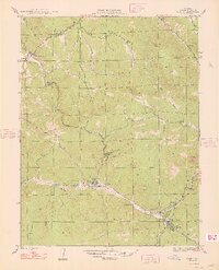 Pine 1948 topographic map preview