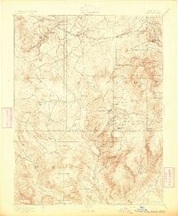 Pikes Peak 1894 topographic map thumbnail
