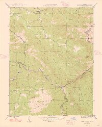 Platte Canyon 1948 topographic map thumbnail