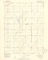 Prospect Valley 1951 topographic map thumbnail