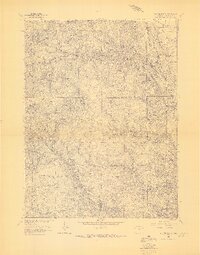 Ralston Buttes 1965 topographic map thumbnail