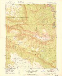 Roc Creek 1949 topographic map thumbnail