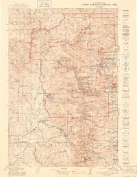 Rocky Mountain National Park 1919 topographic map thumbnail