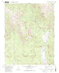 Saddle Mountain 1984 topographic map thumbnail