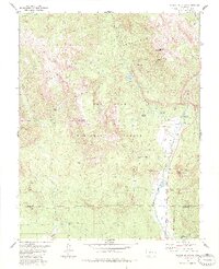 Saddle Mountain 1984 topographic map thumbnail