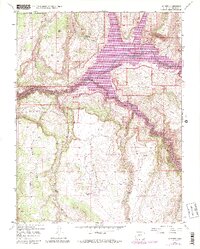 Sapinero 1954 topographic map thumbnail