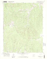 Sargents Mesa 1967 topographic map thumbnail