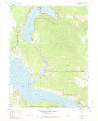 Shadow Mountain 1958 topographic map preview
