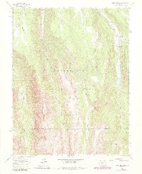 Sheep Mountain 1963 topographic map thumbnail