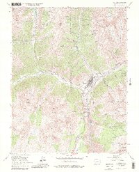 Silverton 1955 topographic map thumbnail