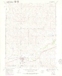 Simla 1970 topographic map preview