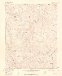 Spar City 1957 topographic map thumbnail