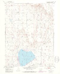 Sunken Lake 1951 topographic map thumbnail