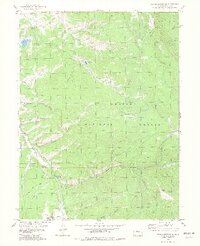 Sylvan Reservoir 1979 topographic map thumbnail