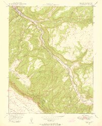 Uravan 1948 topographic map preview