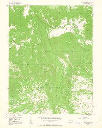 The Meadows 1955 topographic map thumbnail