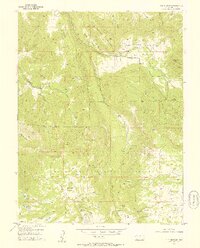 The Meadows 1955 topographic map thumbnail