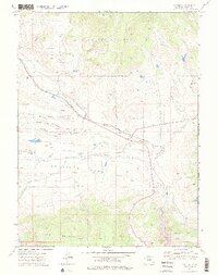 Toponas 1972 topographic map thumbnail