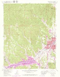 Trinidad West 1951 topographic map thumbnail