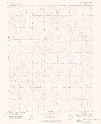 Truckton NE 1973 topographic map thumbnail
