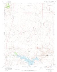 Two Buttes Reservoir 1971 topographic map thumbnail