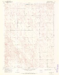 Vernon NW 1969 topographic map thumbnail
