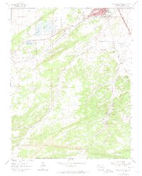 Walsenburg South 1963 topographic map thumbnail