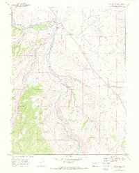 Whitewater 1969 topographic map thumbnail