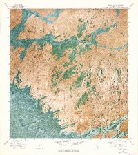 Big Boy Lake 1972 topographic map thumbnail