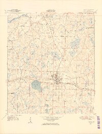 Bonifay 1951 topographic map thumbnail