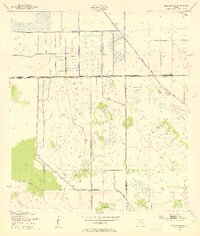 Brighton NW 1953 topographic map thumbnail