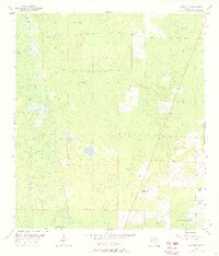 Bronson SE 1955 topographic map thumbnail