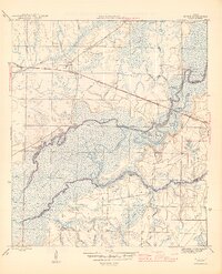 Bruce 1945 topographic map thumbnail
