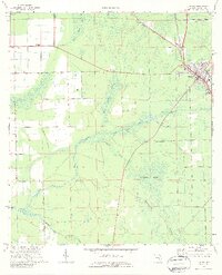 Bunnell 1970 topographic map thumbnail