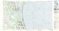 Cape Canaveral 1981 topographic map thumbnail