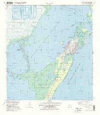 Card Sound 1994 topographic map thumbnail