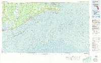 Carrabelle 1978 topographic map thumbnail