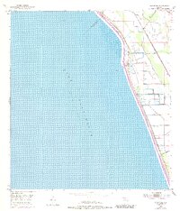 Chaney Bay topographic map thumbnail
