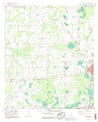 Cottondale West 1994 topographic map thumbnail