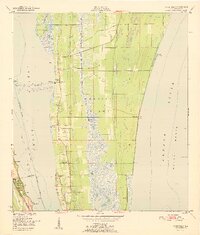 Courtenay 1951 topographic map thumbnail