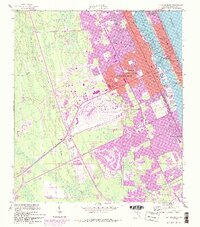 Daytona Beach 1952 topographic map thumbnail