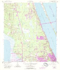Eau Gallie 1949 topographic map thumbnail