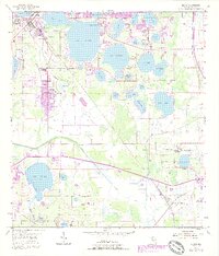 Eloise 1955 topographic map thumbnail