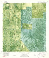 Everglades 2 NW 1974 topographic map thumbnail